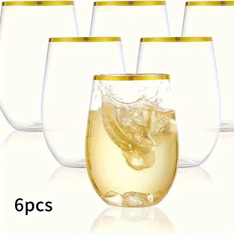 Conjunto 6 Copos de Casabiemte Divine - Gustha Lux