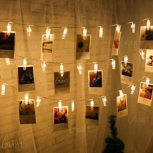 Varal de Fotos MemoriLED - Gustha Decor