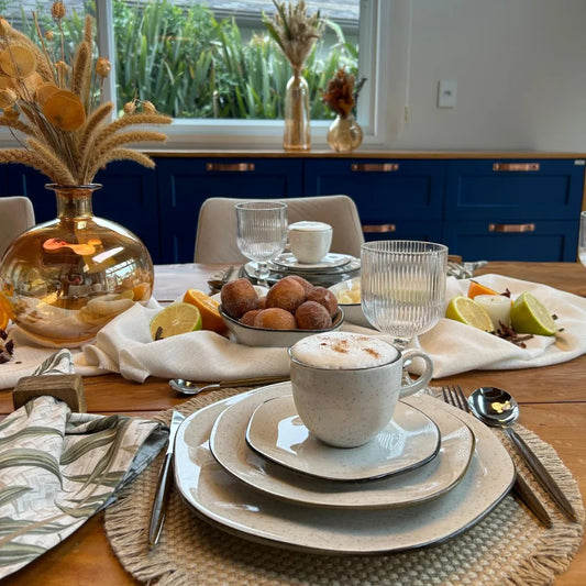 Conjunto de Jantar Porcelana 20pcs CeramiCo - Gustha Kitch