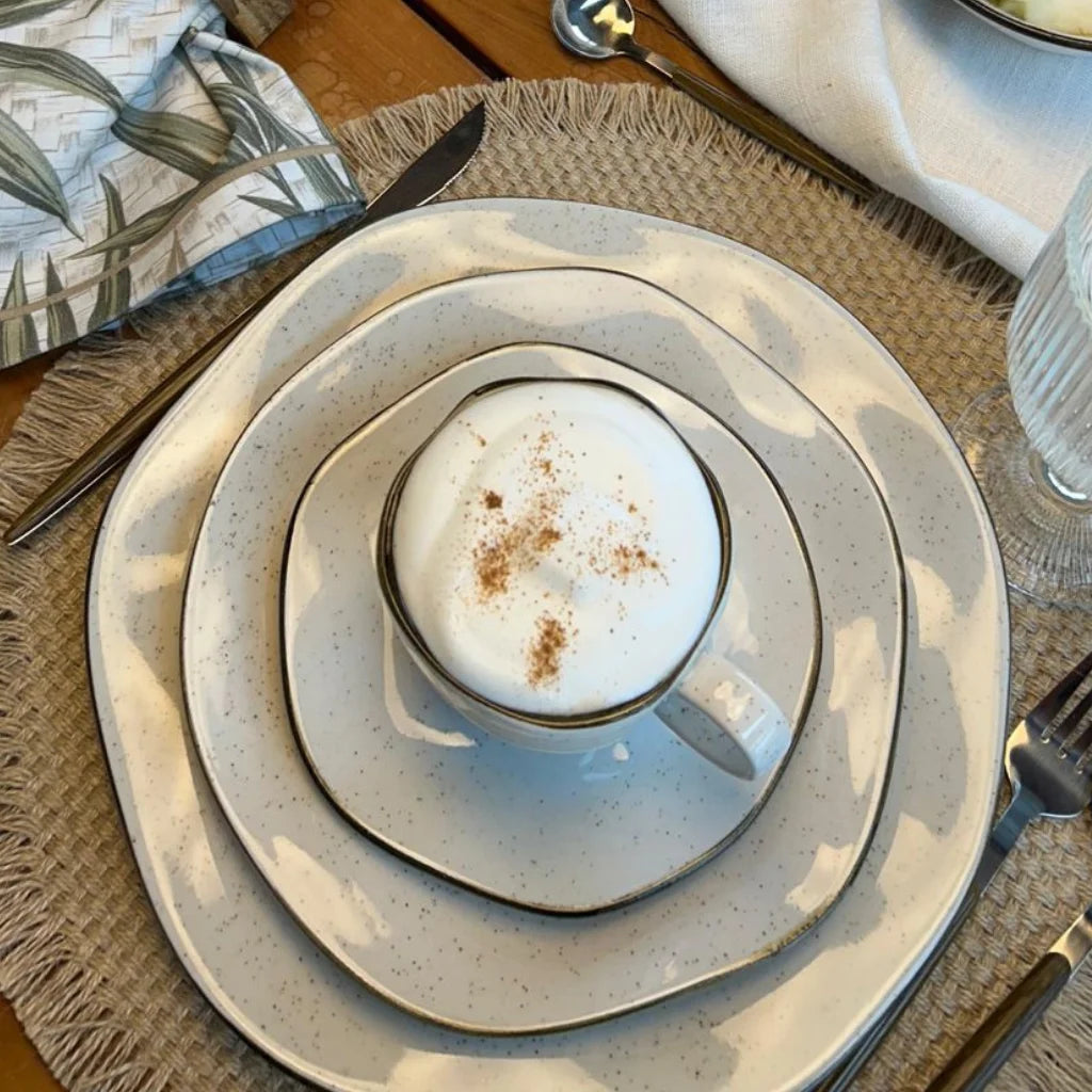 Conjunto de Jantar Porcelana 20pcs CeramiCo - Gustha Kitch