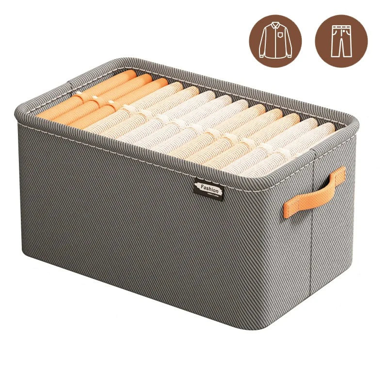 Caixa de Armazenamento Guarda Roupa - Gustha Organize COMPRE 1 LEVE 2