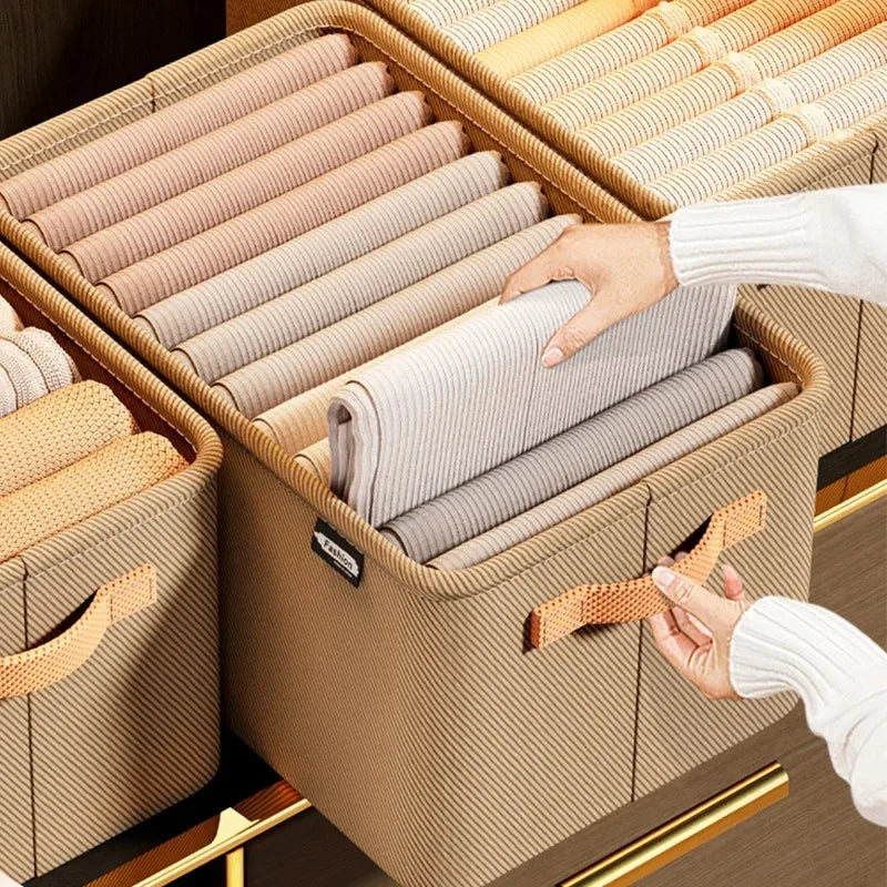 Caixa de Armazenamento Guarda Roupa - Gustha Organize COMPRE 1 LEVE 2
