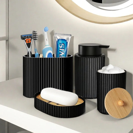 Conjunto Recipientes Rústicos de Bancada - Gustha Spa