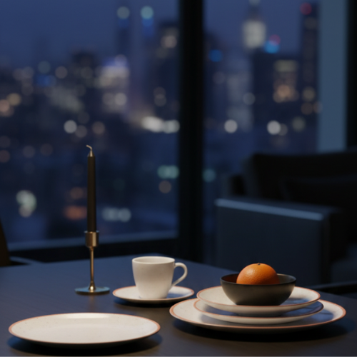 Conjunto de Jantar Porcelana 20pcs CeramiCo - Gustha Kitch